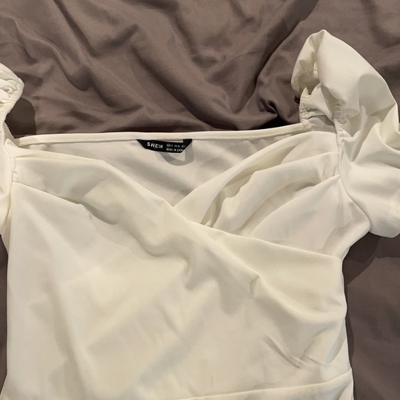 Shein cream bodysuit - Picture 2 of 2